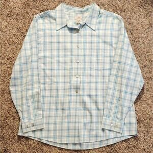 LL Bean Women XL Scotch Plaid Flannel 100% Cotton Eclectic Grandpa Academia